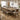 Quatropi Large 12 Seater Modern Wooden Dining Table and Chair Dining Set 320cm