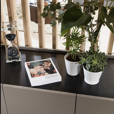 Quatropi Large 4 Door Modern Sideboard Buffet Cabinet Matte Grey Taupe 180cm
