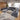 Quatropi Large 8 Seater Modular U-Shape Corner Sofa Grey 374x276cm