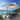Quatropi Large Cantilever Garden Parasol Umbrella with Weighted Base Cream 3x4m