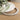 Quatropi Large Ceramic Marble Lazy Susan Turn Table For Dining Table White 80cm