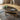 Quatropi Large Contemporary Oval Wooden Coffee Table Reclaimed Elm 140x70cm