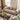 Quatropi Large Modern 3 Seater Sofa Designer Settee Couch Mink Chenille Fabric