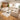 Quatropi Large Modern 8 Seater Modular U-Shape Corner Sofa Natural 374x297cm 11
