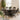 Quatropi Large Modern 8 Seater Oval Kitchen Dining Table Grey Oak 280x120cm