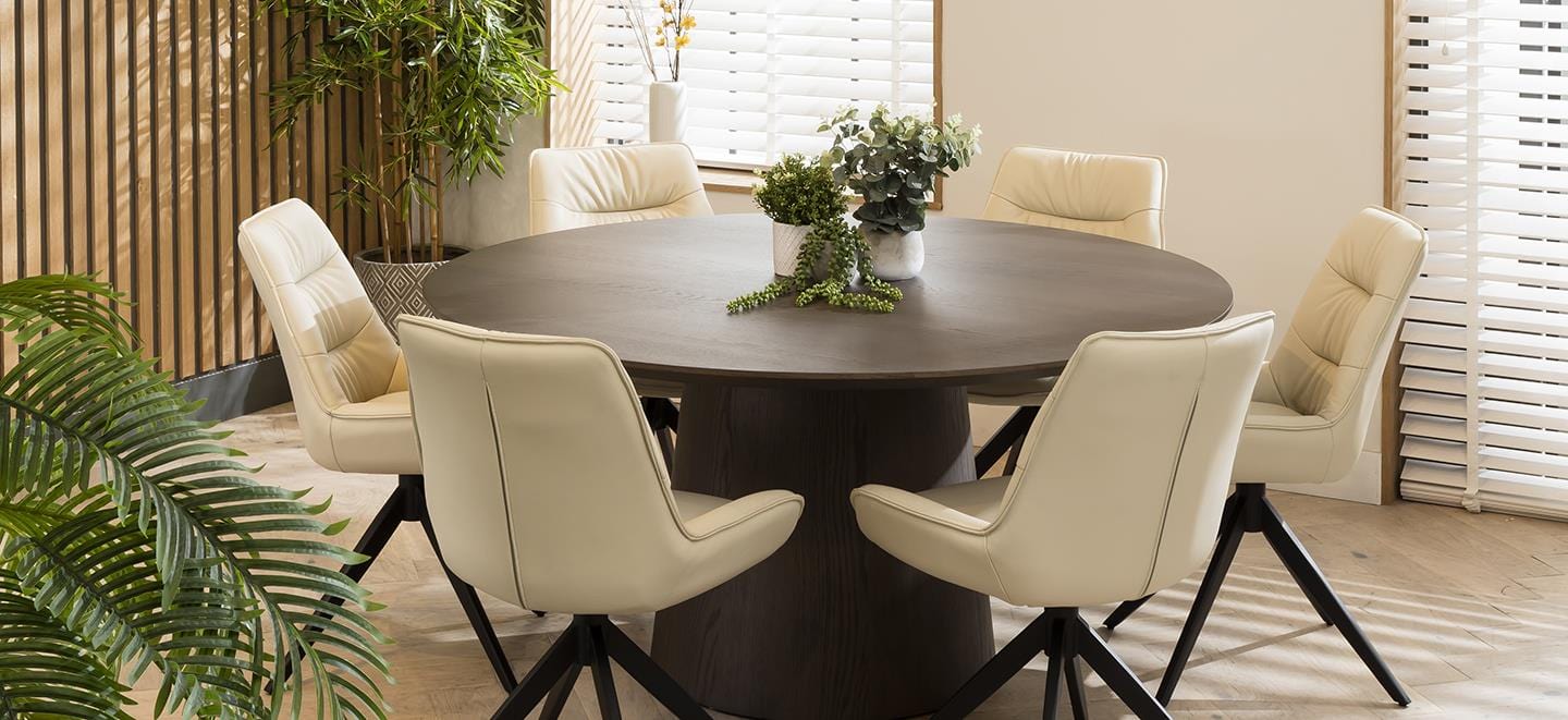 Large Modern 8 Seater Oval Kitchen Dining Table Grey Oak 280x120cm ...
