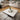 Quatropi Large Modern Ceramic Marble Coffee Table Grey Black Oak 101cm x 92cm