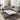 Quatropi Large Modern Industrial Coffee Table Marble Effect 90x145cm White