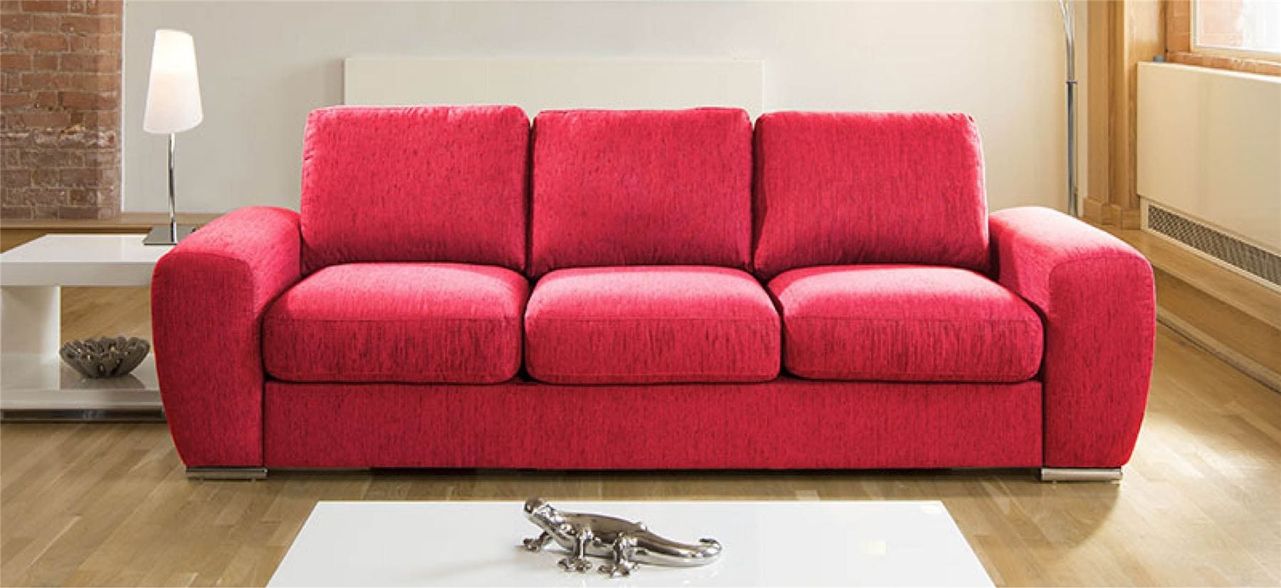 Quatropi Large Modern Italian Three 3 Seater Sofa 2.7mtr Any Colour Grande 31