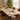 Quatropi Large Modern Solid Natural Wooden 6 Chair Dining Set Tan Leather 190cm