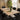 Quatropi Large Modern Solid Natural Wooden 8 Seat Dining Set Black Velvet 190cm
