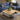 Quatropi Large Modern Square Coffee Table with Drawer Storage Grey Oak 100cm