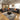 Quatropi Large Modular L-Shape Modern Corner Sofa 6 Seater Set Black Fabric