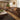 Quatropi Large Modular L-Shape Modern Corner Sofa 6 Seater Set Brown Fabric