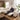 Quatropi Large Recliner L-Shape Corner Sofa Bluetooth Sound System Cup Holders Storage Cream Pattern 340x300cm