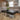 Quatropi Large Rectangular Wooden Coffee Table Black Relcaimed Wood & Silver 130x80cm