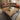 Quatropi Large Square Wooden Coffee Table Parquet Industrial Metal Legs 120cm