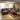 Quatropi Large U Shape Corner Sofa Footstool Chaise 6 Seater Modular Black