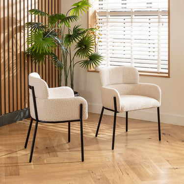 Quatropi Lily Dining Chair Cream