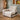 Quatropi Lola Left-Hand Armed Recliner Sofa Module Woven Beige Fabric 103x100cm