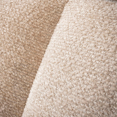 Quatropi Luca Right-Hand Armed Recliner Sofa Module Beige Chenille 105x100cm