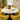 Quatropi Lucy 6 Seater Round Ceramic Dining Set Gold & Yellow