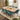 Quatropi Luxury 8 Seater Natural Solid Wood Extending Dining Set Teal 160-230cm