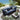 Quatropi Luxury Garden Sofa 3 Seat Modular Set Outdoor Patio Blue Rope Weave