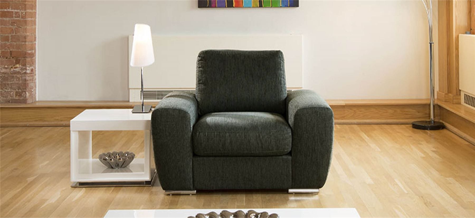 Quatropi Luxury Large Modern Deep Armchair Seat Chair Many Colours Grande 1S