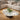 Quatropi Luxury Rounded Ceramic Marble Coffee Table White Grey 140cm x 90cm