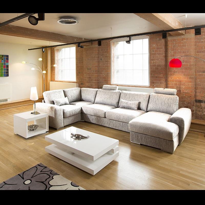 Quatropi Massive Ultra Modern High Quality Sofa / Settee Corner Group Grande 13R