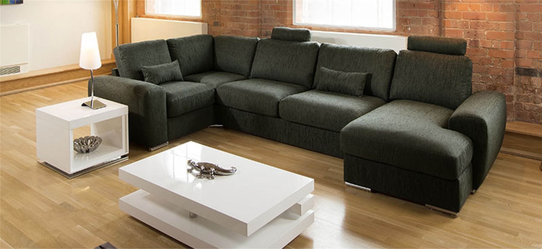 Quatropi Massive Ultra Modern High Quality Sofa / Settee Corner Group Grande 13R
