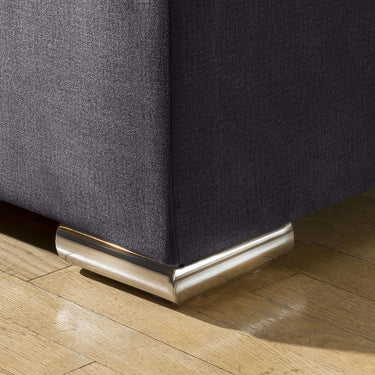 Quatropi Mikey Small 2 Seater Sofa Dark Grey 190x95cm 2S