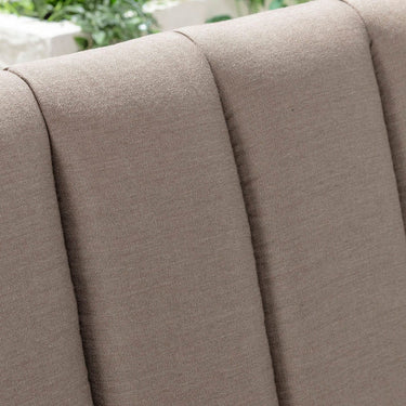 Quatropi Milano Premium Outdoor Fabric Garden Dining Chair Beige