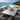 Quatropi Milano & Star 6 Seater Outdoor Garden Dining Set Smoke & Grey Aluminium