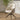 Quatropi Millie Swivel Carver Faux Leather Dining Chair Cream