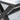 Quatropi Modern 10 Seat Outdoor Garden Dining Table Cross X-Leg Metal Grey 260cm