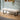 Quatropi Modern 3 Seater Backless Dining Bench Pearl White Fabric 150cm