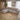 Quatropi Modern 3 Seater Beige Leather Sofa and Footstool 309x196cm