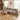 Quatropi Modern 3 Seater Chaise Sofa with Footstool Grey Beige Velvet 312x169cm