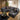 Quatropi Modern 4 Seat Small Modular L Shape Corner Sofa Couch Black Fabric
