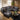 Quatropi Modern 4 Seat Small Modular L Shape Corner Sofa Couch Black Fabric
