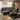 Quatropi Modern 4 Seat Small Modular L Shape Corner Sofa Couch Black Fabric