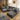 Quatropi Modern 4 Seat Small Modular L Shape Corner Sofa Couch Grey Velvet Fabric