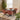 Quatropi Modern 4 Seater Oval Dining Set Swivel Carver Chairs With Arms Pink