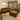 Quatropi Modern 4 Seater Small Modular L Shape Corner Sofa Brown Fabric 3R