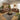 Quatropi Modern 5 Seater Modular 3 & 2 Seater Sofa Set Suite Couch Brown Fabric