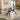 Quatropi Modern 6 Seat Extending Ceramic Marble Dining Set Grey Orange 160-240cm