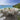 Quatropi Modern 6 Seat Round Garden Table and Chairs Dining Set Aluminium Beige