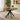Quatropi Modern 6 Seat Solid Wooden Round Dining Table Stained Star Base 140cm
